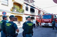 Moreno se muestra "desolado" por la "tragedia" de Guillena (Sevilla), un incendio que Espadas califica de "terrible"