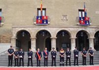 La Policía Local de Monzón celebra los Santos Ángeles Custodios con la entrega de sus diferentes reconocimientos