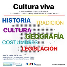 OICOS impulsa la preparación para obtener la nacionalidad española a través del proyecto 'Cultura Viva'