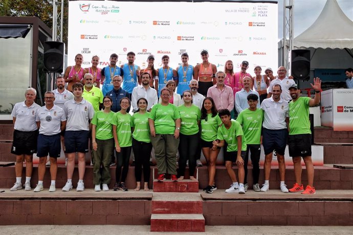 Carro-González y los hermanos Bello se coronan en la Copa del Rey y de la Reina Iberdrola de vóley playa