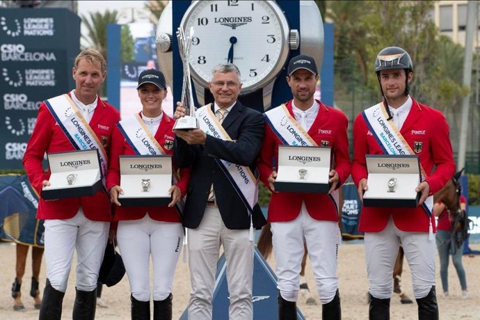Alemania gana la Liga de Naciones Longines en Barcelona