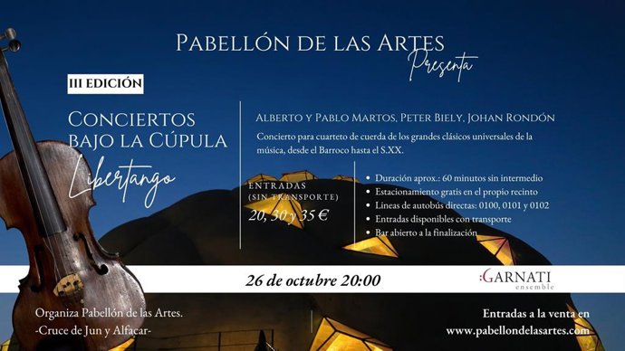 III Edición de Conciertos bajo la Cúpula