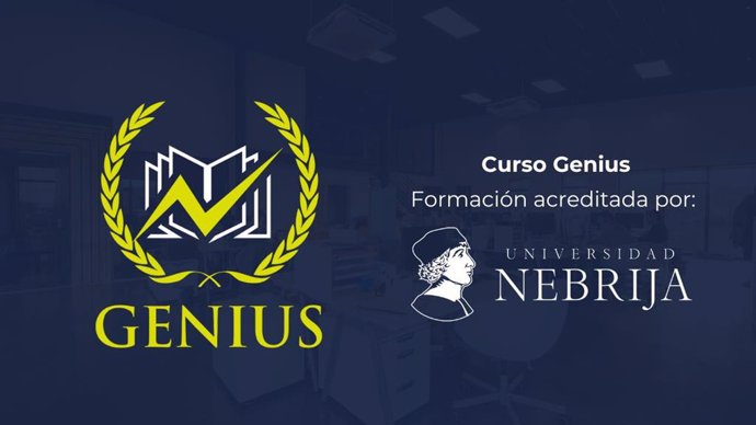 Curso Genius, formación acreditada por Universidad Nebrija