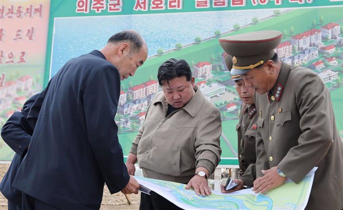 Kim Jong Un, líder de Corea del Norte.