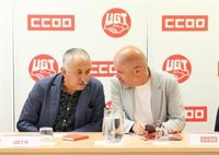 CCOO y UGT se unen a la campaña de la CSI por la paz en la jornada mundial por el trabajo decente