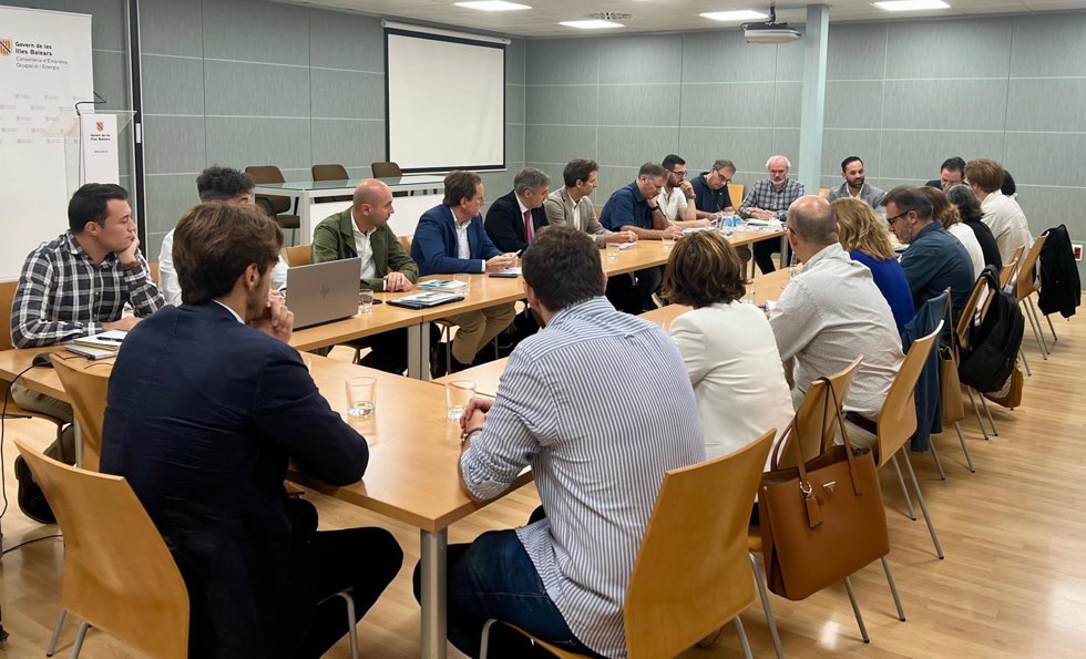 El grupo de trabajo del cable de Alcúdia se reúne por primera vez para definir el trazado del enlace Península-Baleares