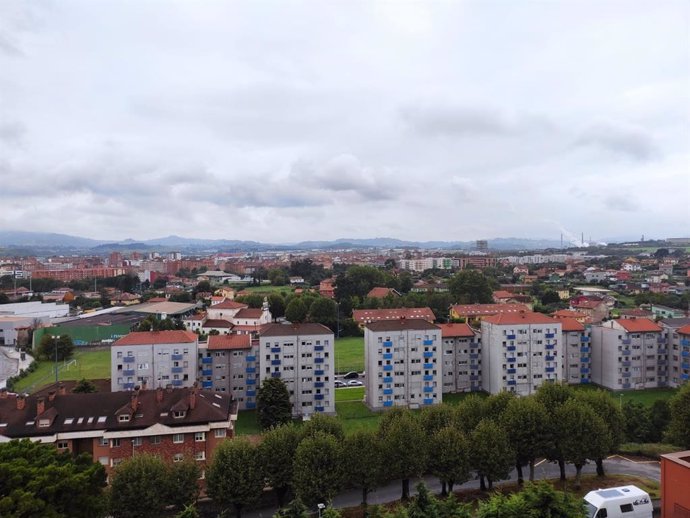 Archivo - Gijón, vistas desde el hospital de Jove.