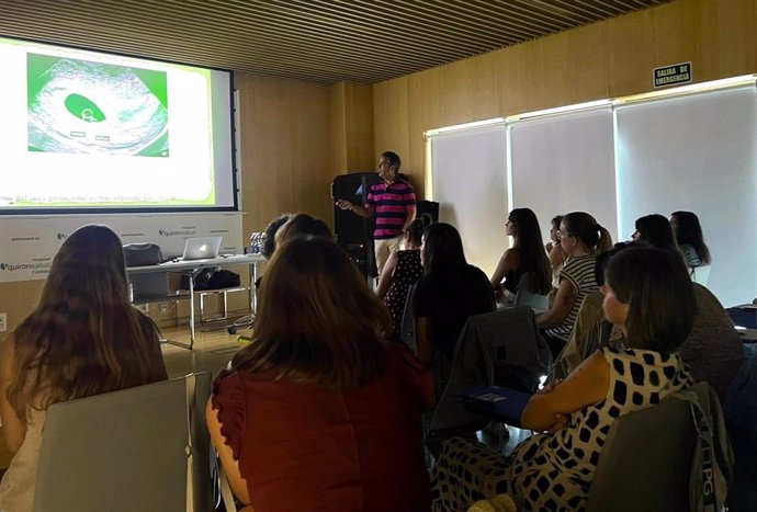 Imagen del curso básico de ecografía dirigido a matrones.