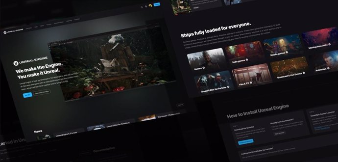 El servicio de Epic Games Unreal Engine.