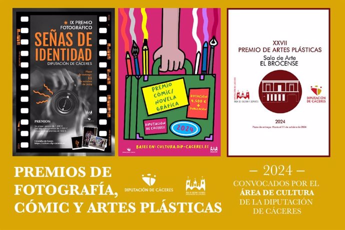 Archivo - Continúa abierto el plazo de los premios de Artes Plásticas, Fotografía y Cómic/Novela Gráfica de la diputación cacereña