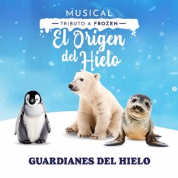 Cartel del musical 'El origen del hielo'