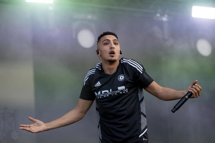 Archivo - El cantante Morad en una imagen de archivo