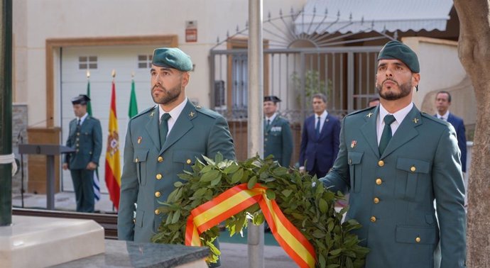 Acto homenaje a Juan Jesús López, fallecido en acto de servicio en marzo.