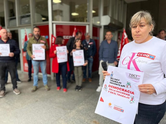 Tamara Cuñado, de CCOO