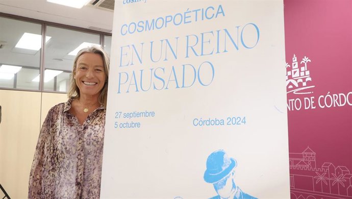 La delegada de Cultura y Patrimonio Histórico del Ayuntamiento de Córdoba, Isabel Albás, hace balance del festival Cosmopoética 2024.