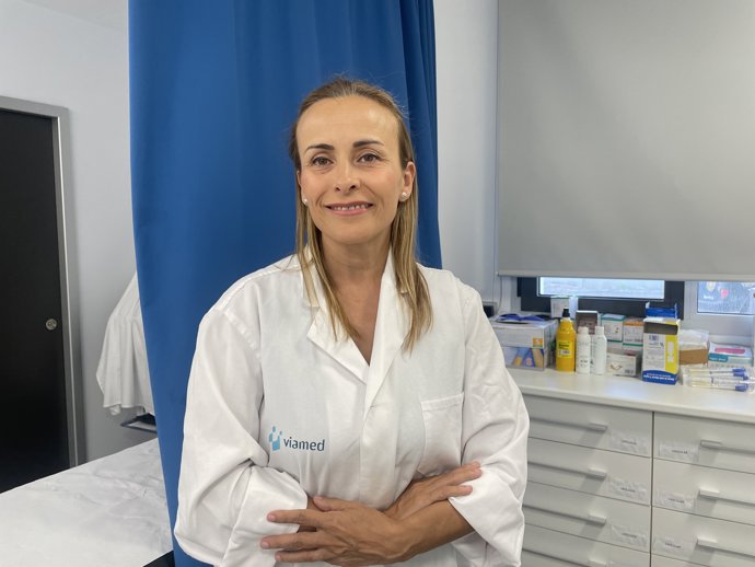 La fisioterapeuta Sonia Martínez Molina