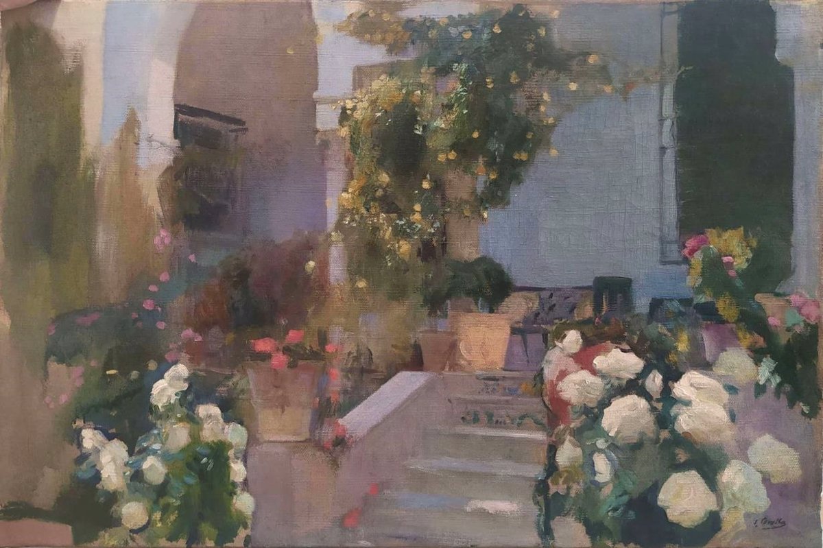 Culture buys ‘Garden (artist’s house)’ and ‘Portrait of Dr. Francisco Rodríguez Sandoval’ by Sorolla for 525,000 euros