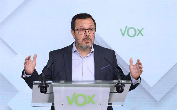 El portavoz de VOX, José Antonio Fúster.