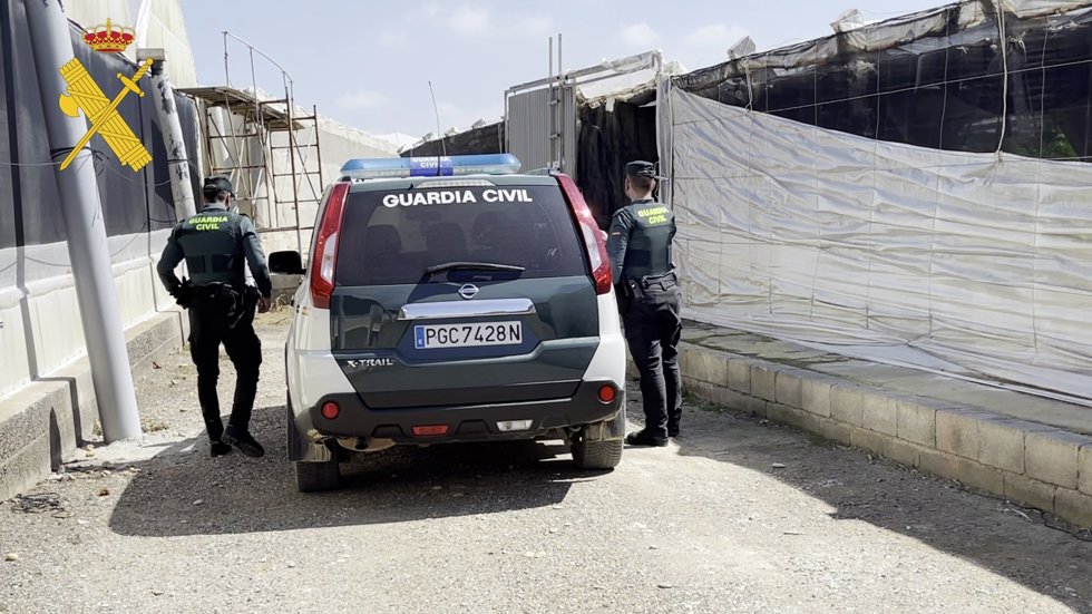 Agentes de la Guardia Civil en una actuación