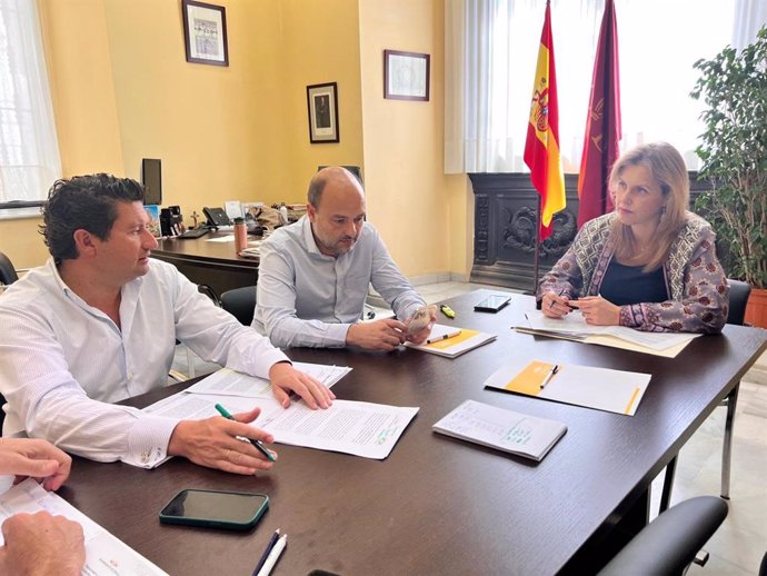 El grupo municipal Vox en el Ayuntamiento de Sevilla.