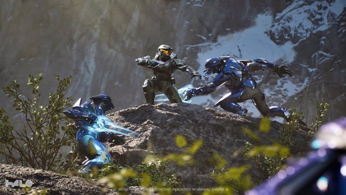 Imagen de recurso que muestra el futuro de Halo con el motor Unreal Engine 5