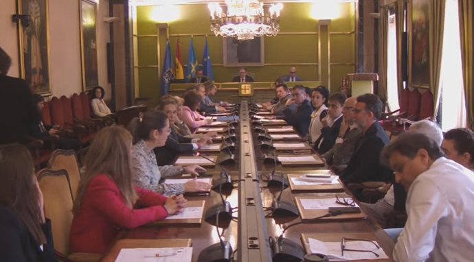 Pleno del Ayuntamiento de Oviedo