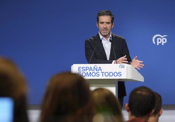 Foto Rueda De Prensa Portavoz Pp Borja Semper