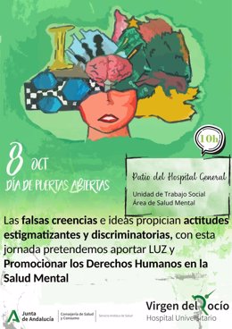 El Hospital Virgen del Rocío acoge este martes una jornada de puertas abiertas por la salud mental.