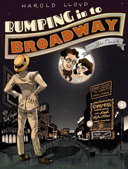 Cartel de la sesión del Cinefórum con la proyección de 'Hacia Broadway'.