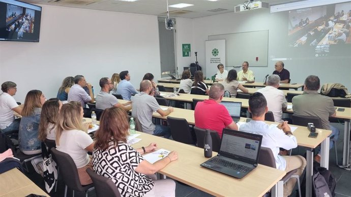 Inauguración de la II Escuela de Formadores de la UNIA en La Rábida (Huelva).