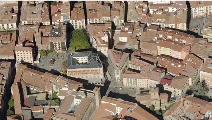 Ubicación en Soria del futuro Centro Nacional de Fotografía.