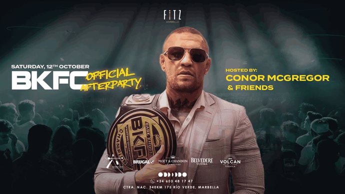 FITZ Marbella - Afterparty BKFC 67 con Conor McGregor