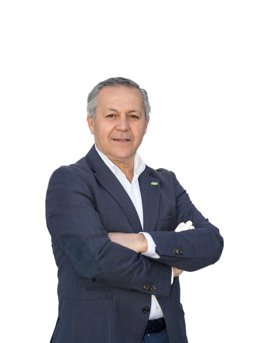 El portavoz municipal de Vox en Alcalá, Evaristo Téllez