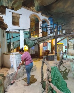 Comienzan los trabajos del Belén Viviente de Beas.