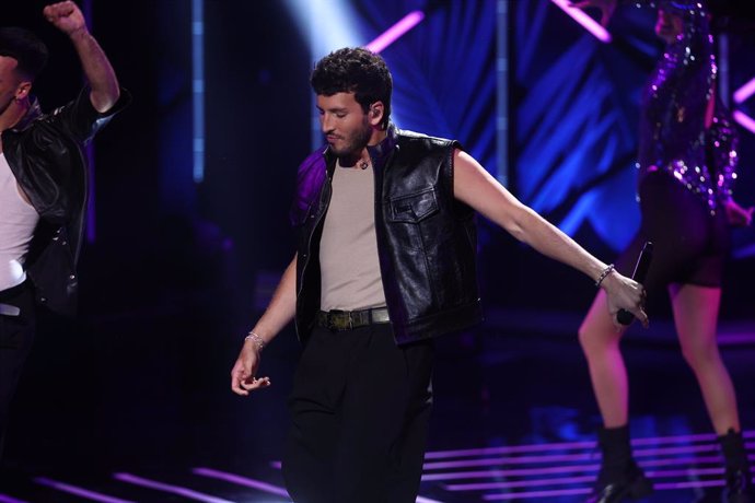 Archivo - El cantante Sebastián Yatra actúa durante la celebración de la gala de la 10ª edición de los Premios Platino del cine Iberoamericano,  a 22 de abril de 2023, en Madrid (España). Los Platino trabajan desde su primera edición en 2014 en la difusió