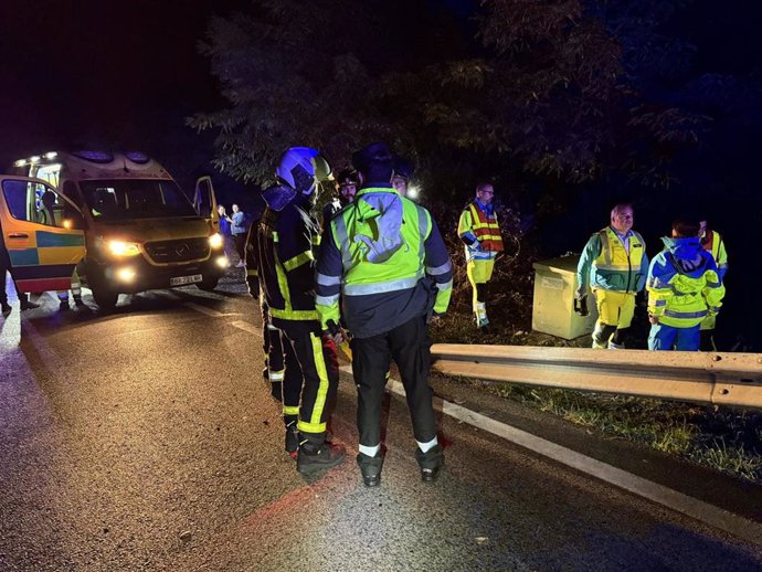 Muere un motorista de 50 años en un accidente de tráfico en la M-505 a la altura de San Lorenzo de El Escorial