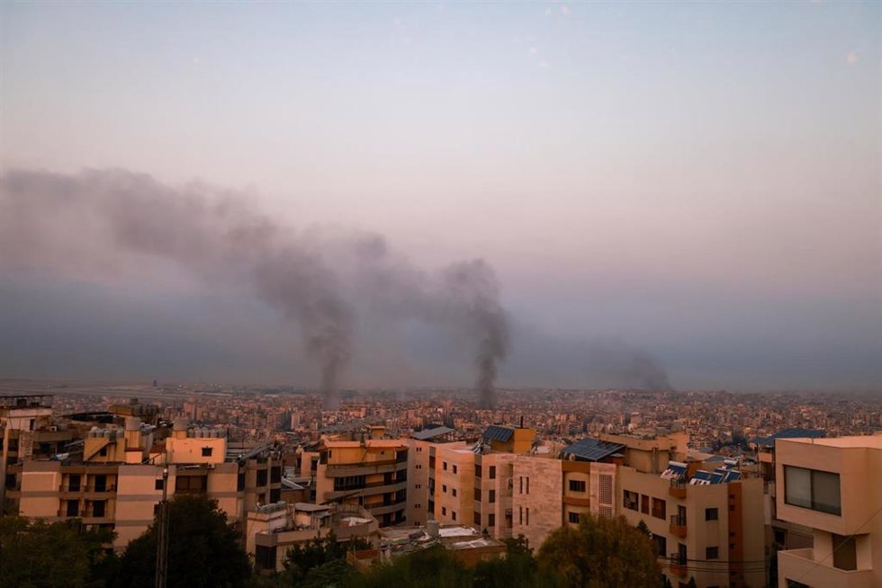Bombardeos israelíes sobre Beirut