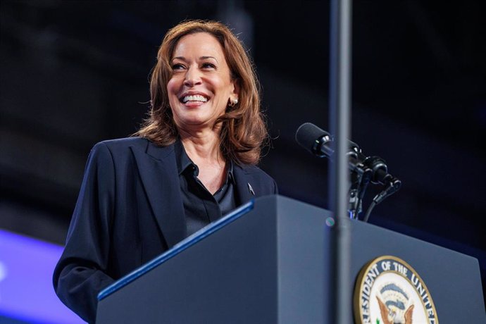 La vicepresidenta de EEUU, Kamala Harris