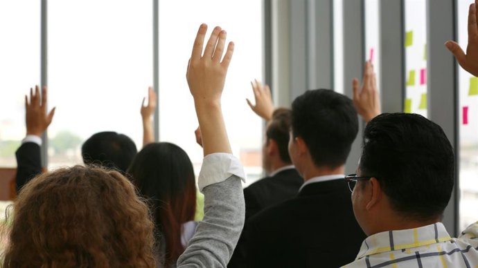 Reunión de vecinos.