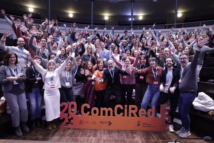 Imagen de la reunión ComCiRed celebrada en Zaragoza en 2023