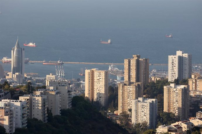 Vista general de la ciudad de Haifa, en el norte de Israel (archivo)