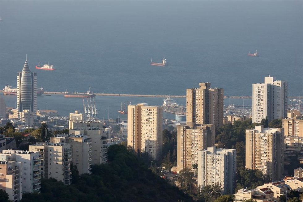 Vista general de la ciudad de Haifa, en el norte de Israel (archivo)