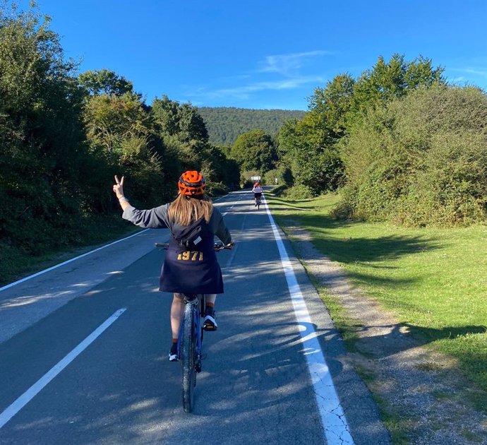 Cicloturismo en Navarra.