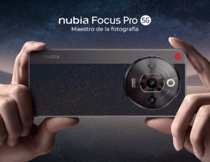 Nubia Focus Pro 5G en color negro