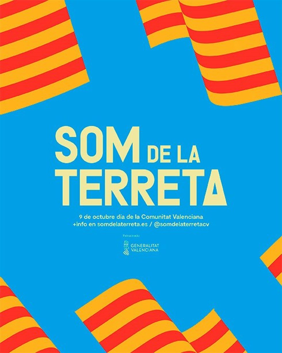 La Generalitat celebrará el 9 d'Octubre con el festival 'Som de la Terreta' en Valncia, Alicante y Vila-real