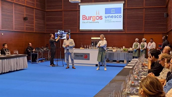 Burgos se promociona en San Sebastián como 'Ciudad creativa de la gastronomía'