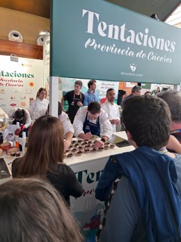 La Diputación de Cáceres promociona los productos de calidad de la provincia en San Sebastián Gastronómika