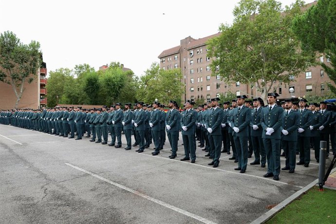 532 Guardias Civiles En Prácticas Se Incorporan Hoy A La Región, El 32% Mujeres