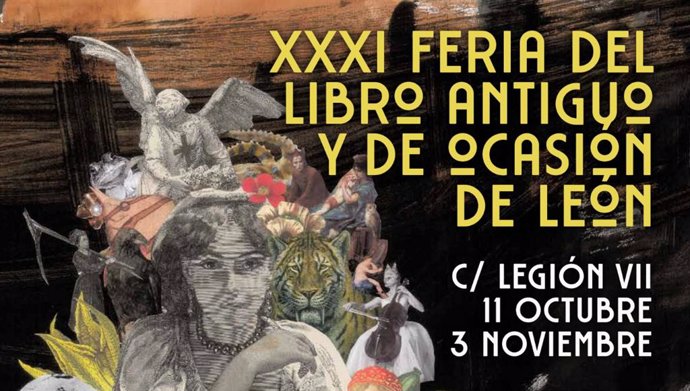 Cartel de la Feria del Libro de Ocasión.