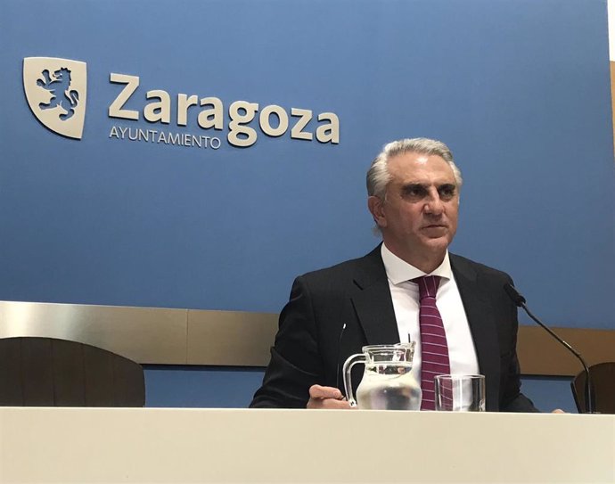 El concejal delegado de Vivienda del Ayuntamiento de Zaragoza, José Miguel Rodrigo